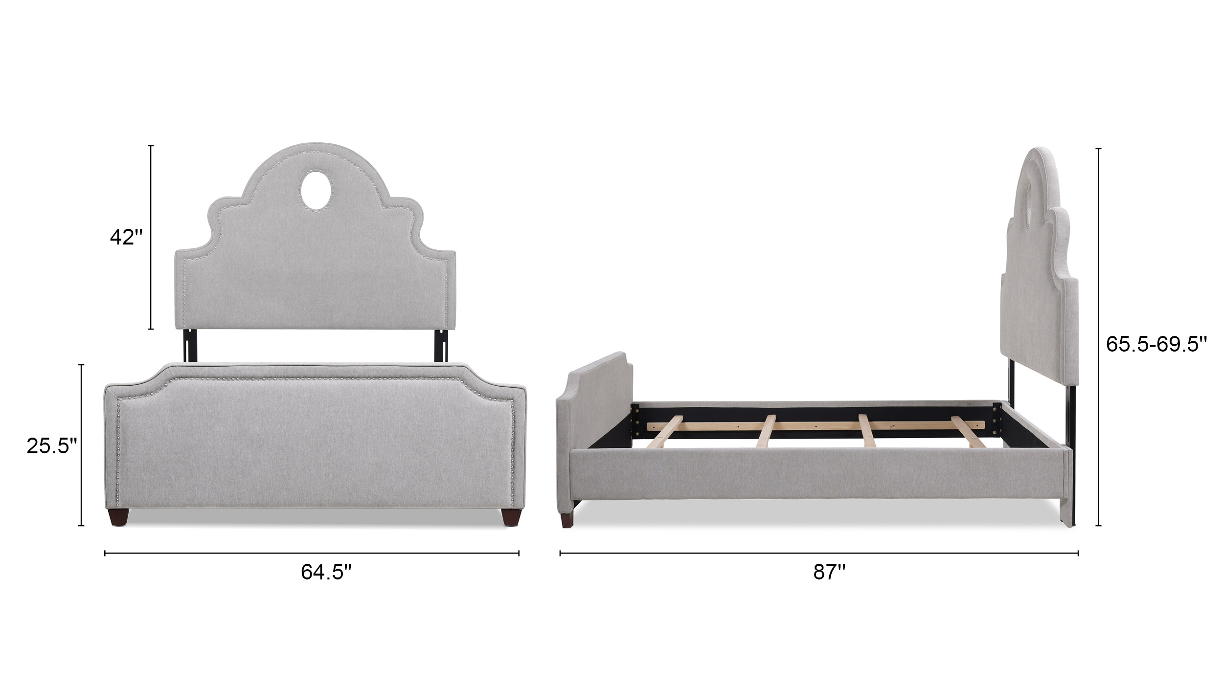 Flora Headboard Bed Flora Headboard Bed
