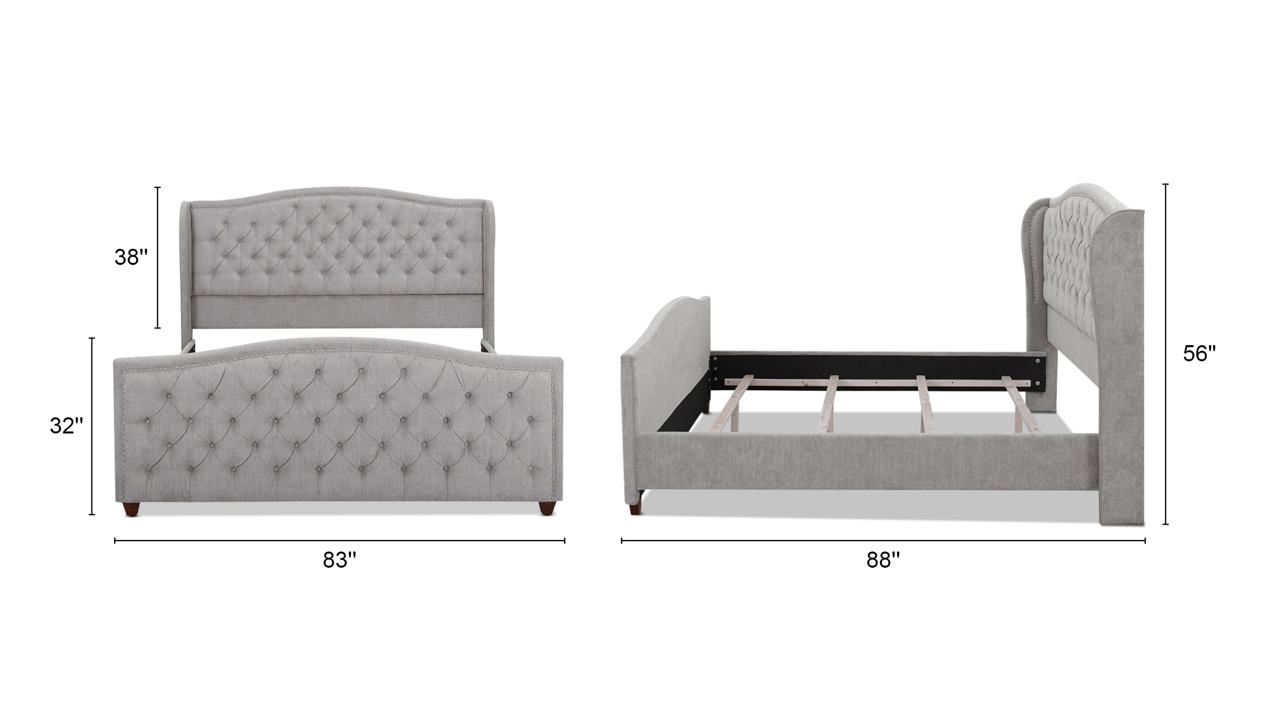 Marcella Upholstered Bed Marcella Upholstered Bed
