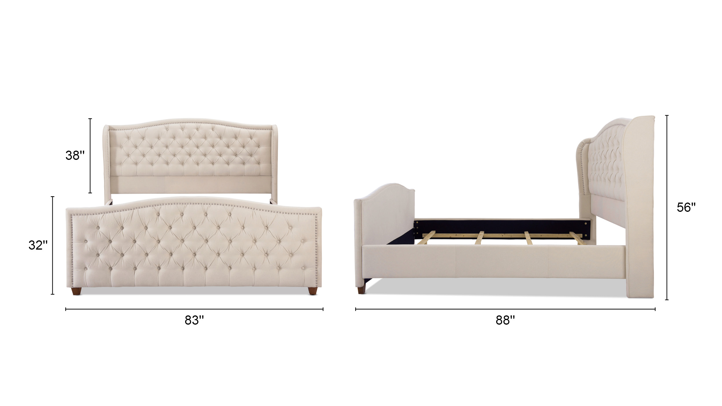 Marcella Upholstered Bed Marcella Upholstered Bed