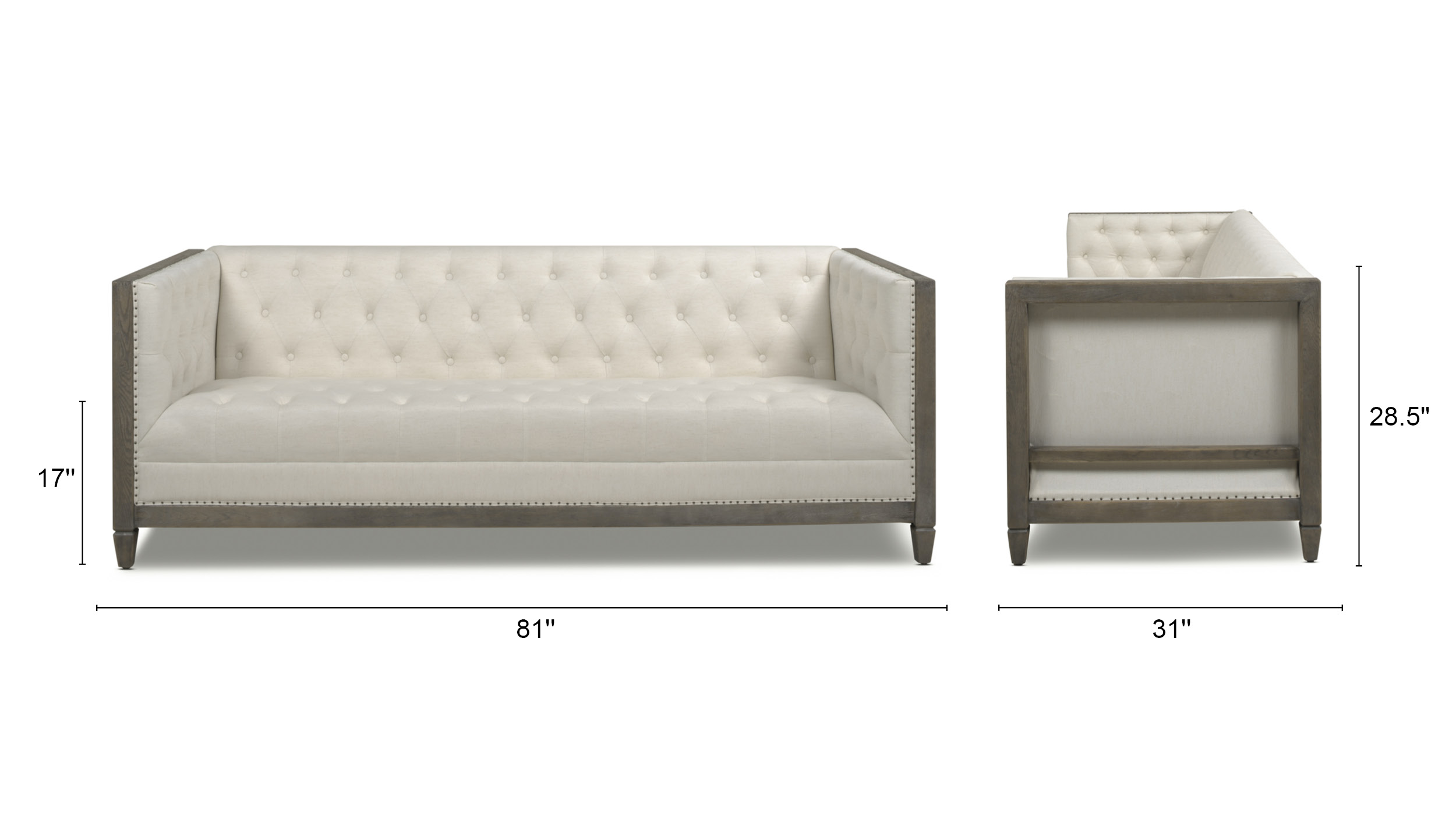 Sylvan Tuxedo Sofa