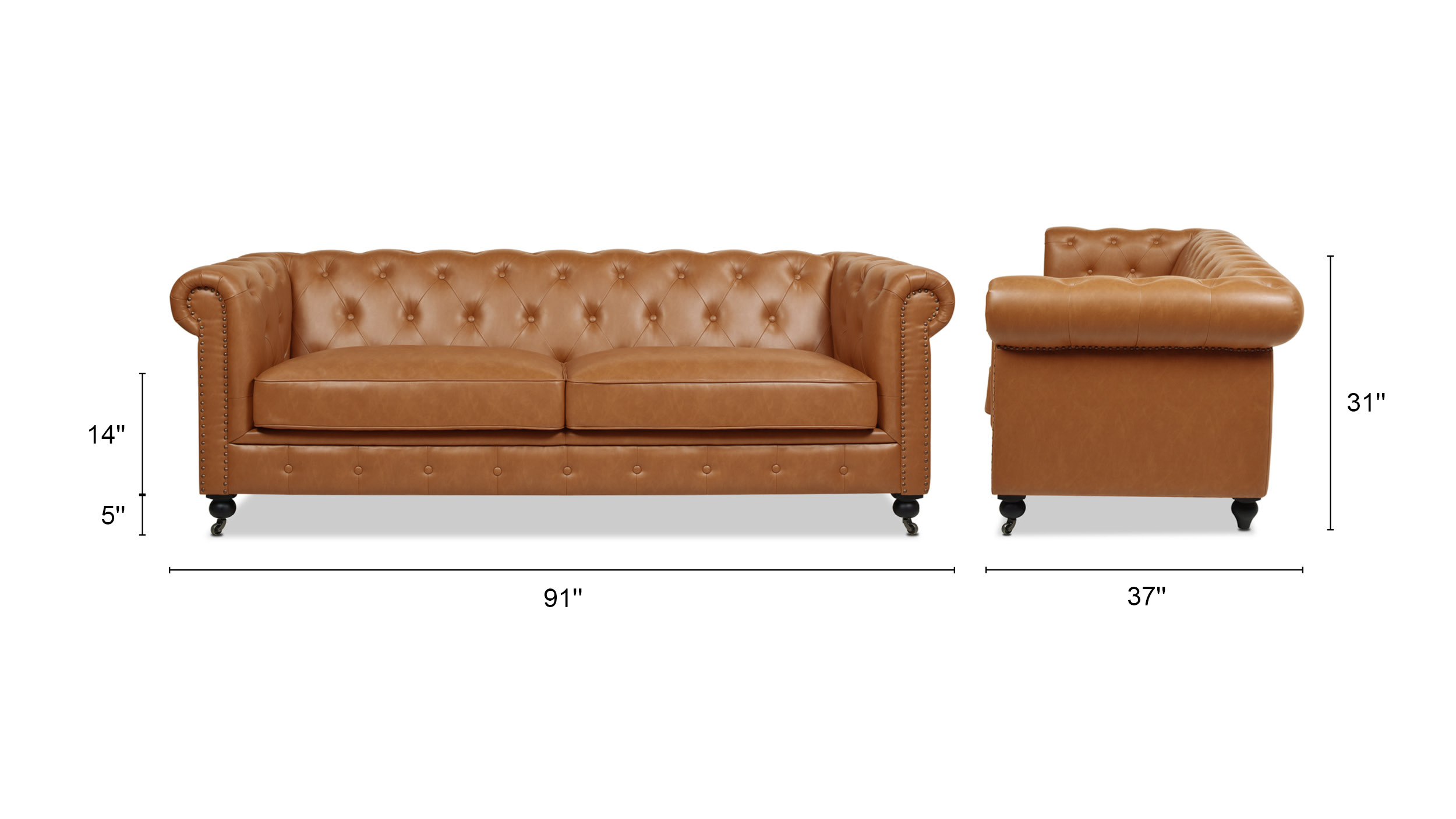 Winston Tufted Chesterfield Sofa Winston Tufted Chesterfield Sofa