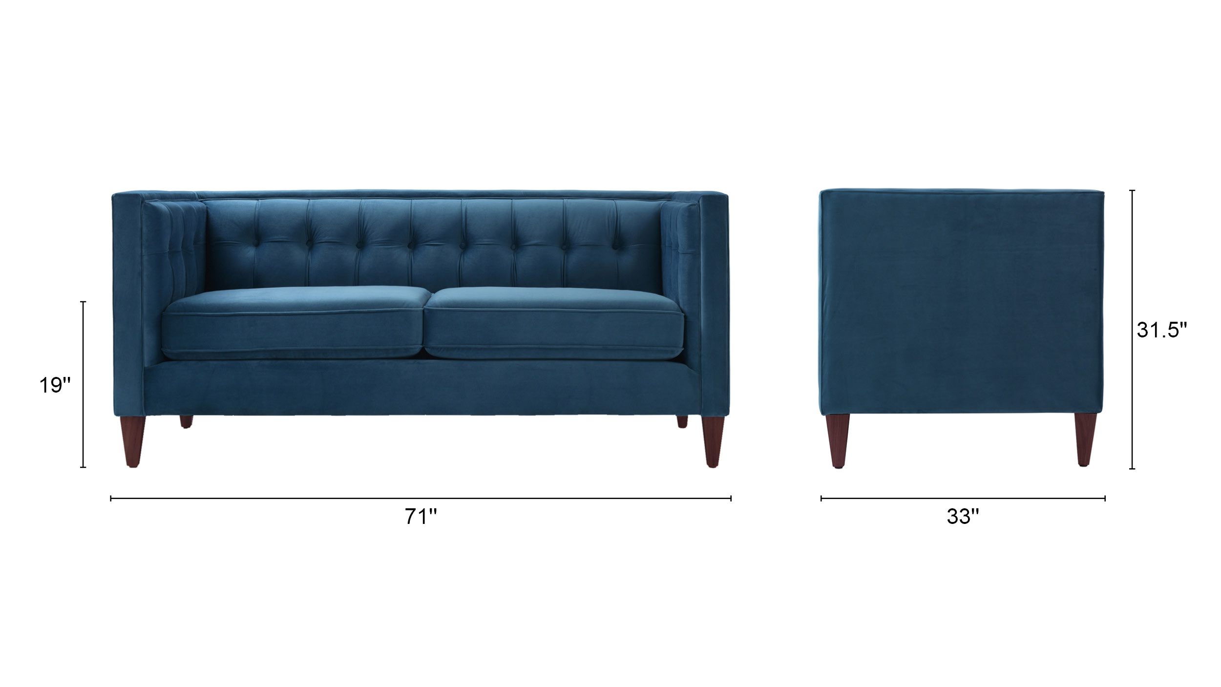 Jack Tuxedo Loveseat Jack Tuxedo Loveseat