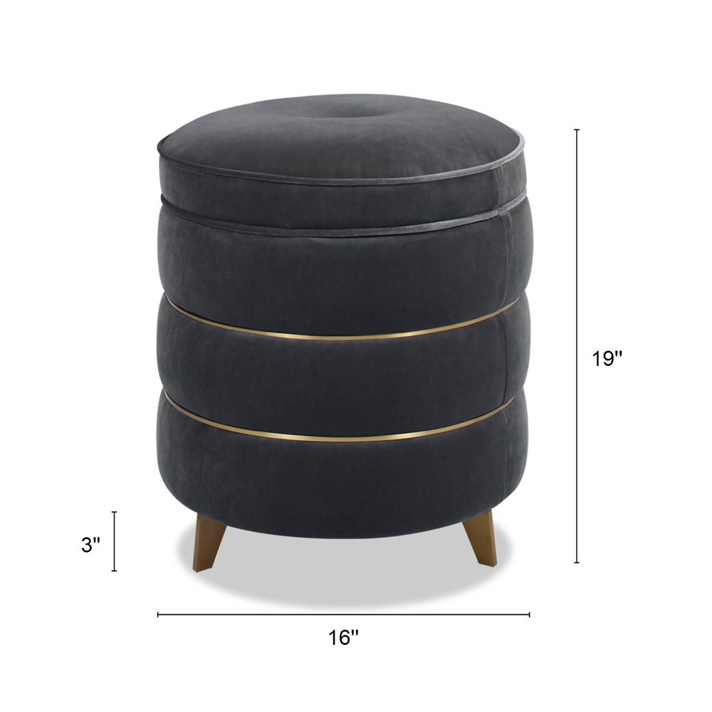 Midas Storage Ottoman