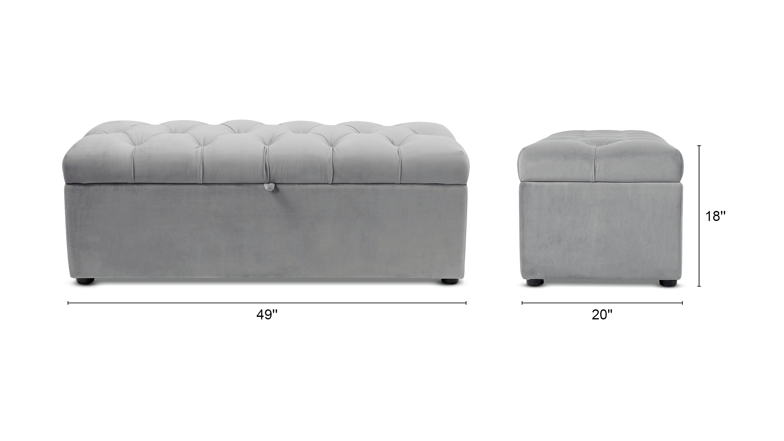 Arlo Tufted Storage Bench Arlo Tufted Storage Bench