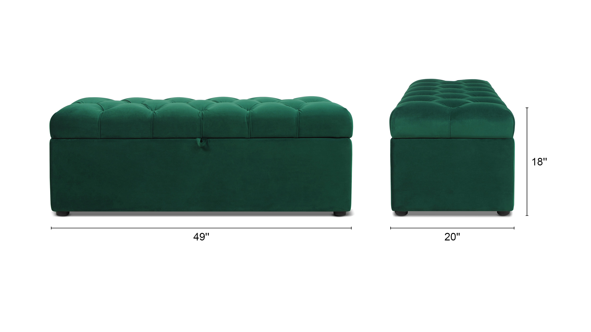 Arlo Tufted Storage Bench Arlo Tufted Storage Bench
