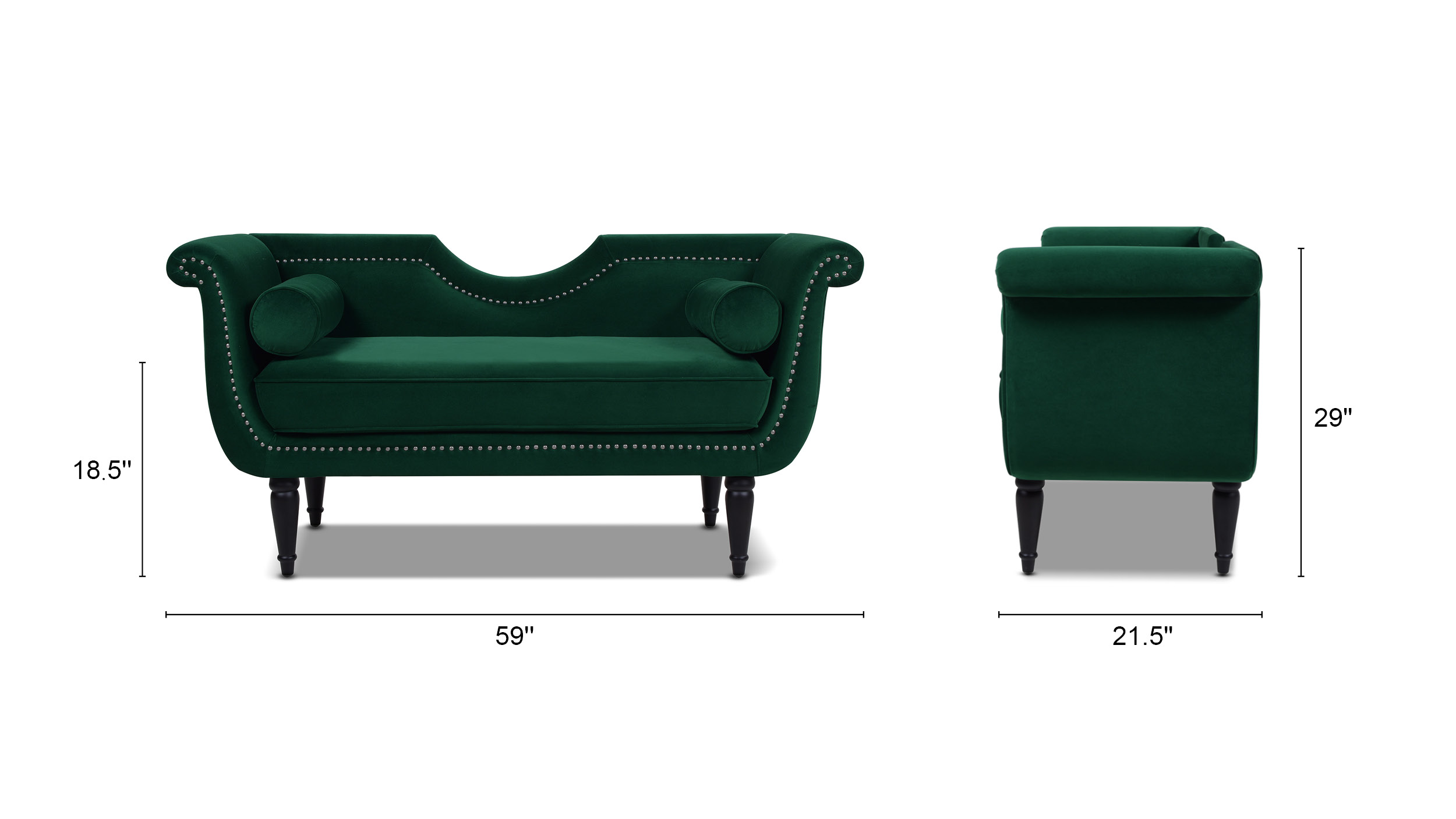 Luna Upholstered Loveseat Luna Upholstered Loveseat