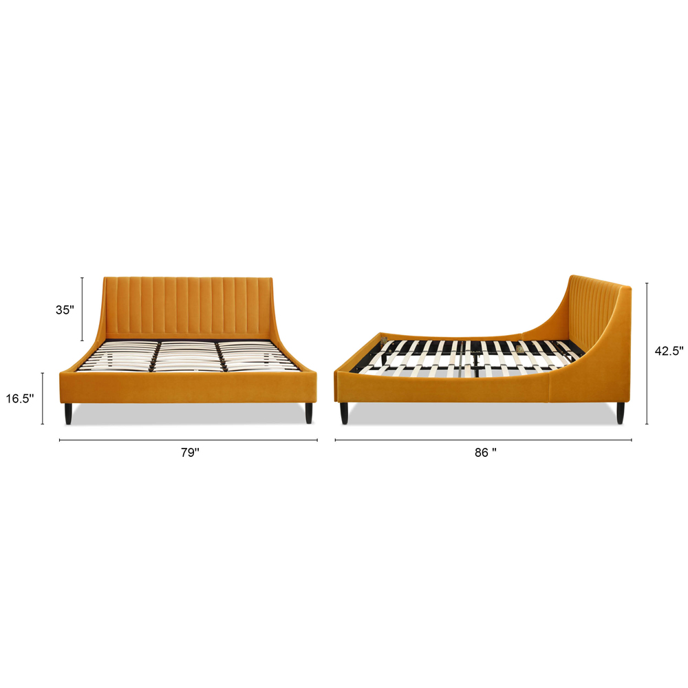 Aspen Upholstered Platform Bed Aspen Upholstered Platform Bed