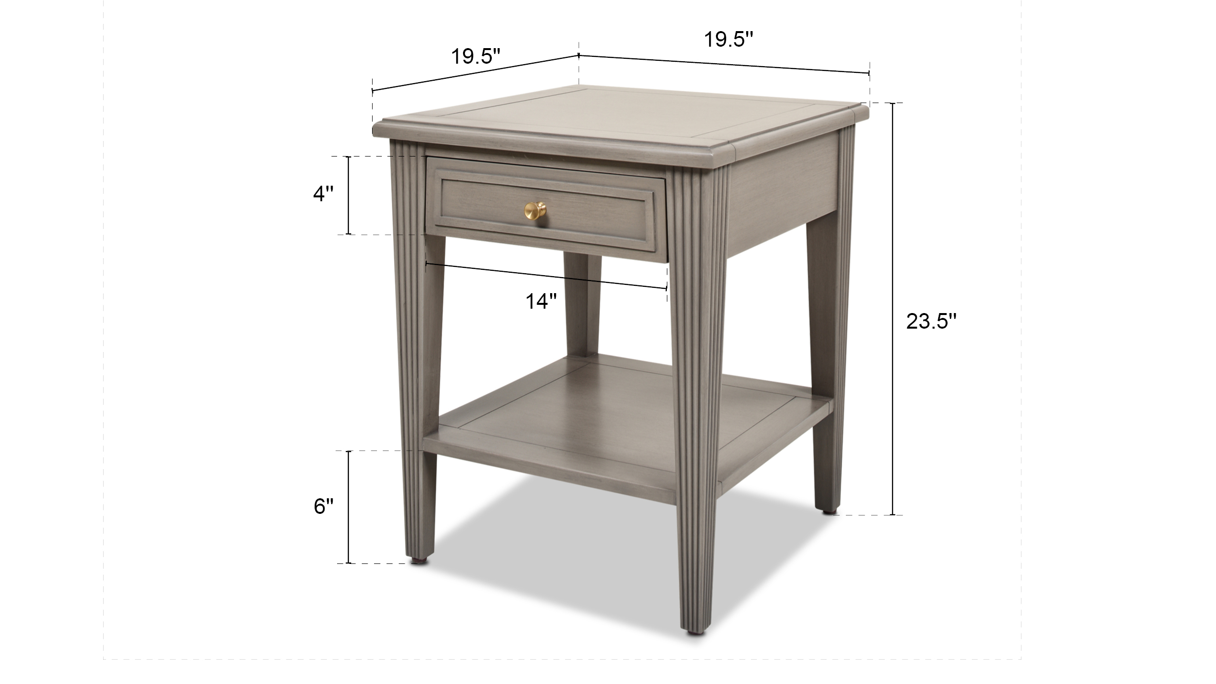 Dauphin Side Table