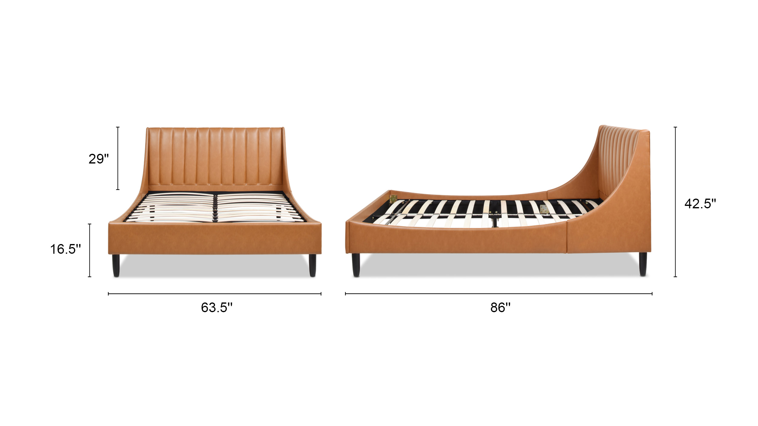 Aspen Upholstered Platform Bed Aspen Upholstered Platform Bed