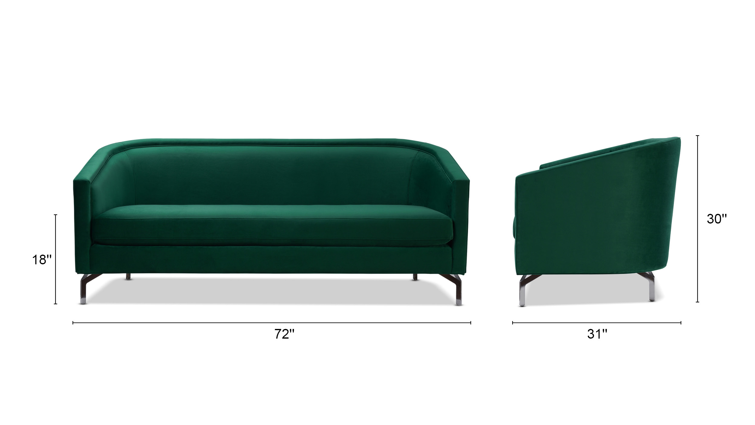 Annette Cabriole Sofa Annette Cabriole Sofa