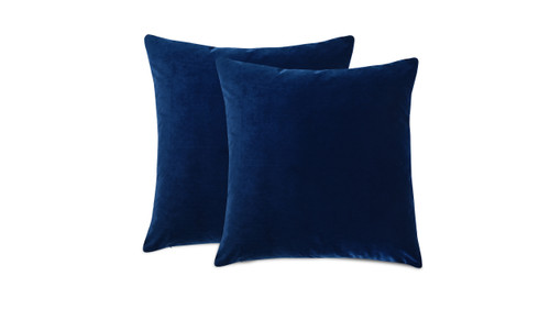 Jacobean Square Throw Pillow Blue - Threshold™