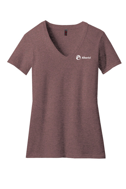District® Women’s Perfect Blend® CVC V-Neck Tee