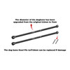 Dogbones 190mm (Replaceable Pin) - Compatible w/ Traxxas XRT & Wide X-Maxx