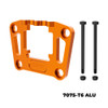 Alloy Bulkhead Mount Reinforcement (Rear) - Compatible w/ Mini Maxx & Mini XRT