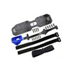 Battery Tray (Carbon Fiber) + Servo Mount - Compatible w/ Traxxas Sledge