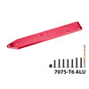 Rear Chassis Skid Plate Brace - Compatible w/ Arrma Talion 6S