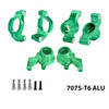 Front C-Hubs & Front Steering Blocks & Rear Stub Axle Carriers Set Compatible w/ Maxx / Maxx Slash