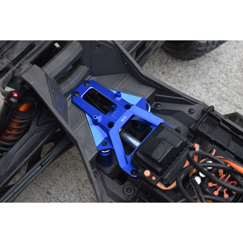 Front Bulkhead Cover Set (7075-T6) - Compatible w/ Traxxas XRT
