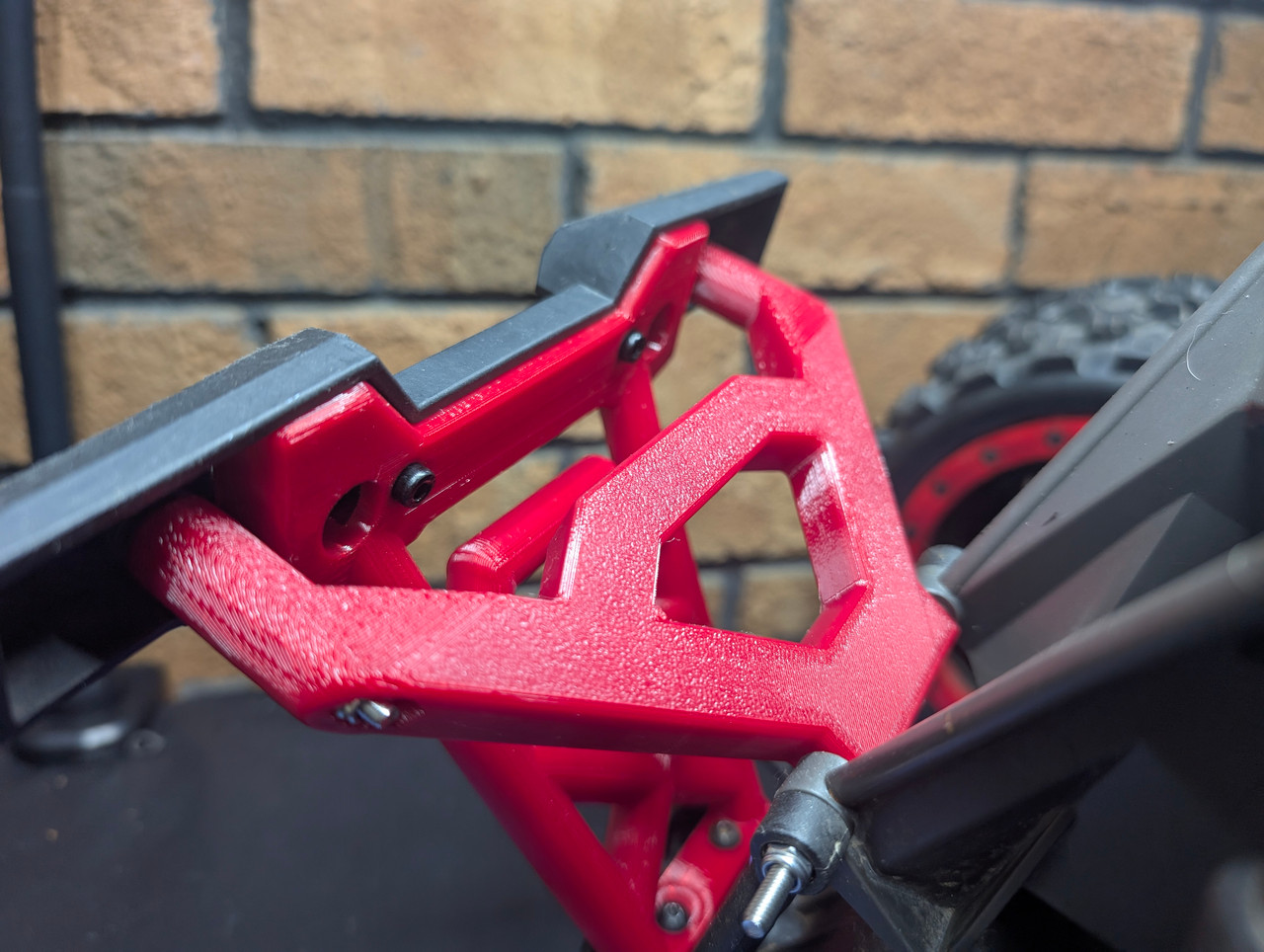 Bumper Mounts - Upper/Lower (Front & Rear) - Compatible w/ Traxxas