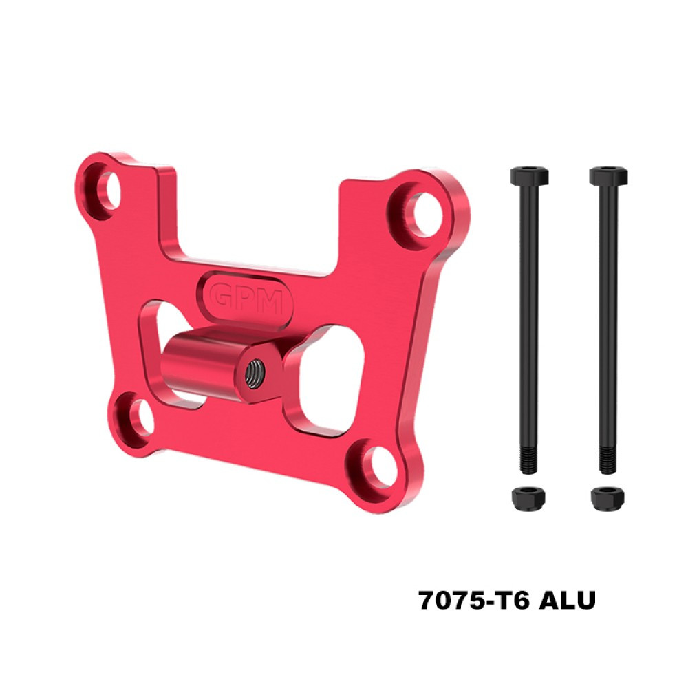 Alloy Bulkhead Mount Reinforcement (Front) - Compatible w/ Traxxas