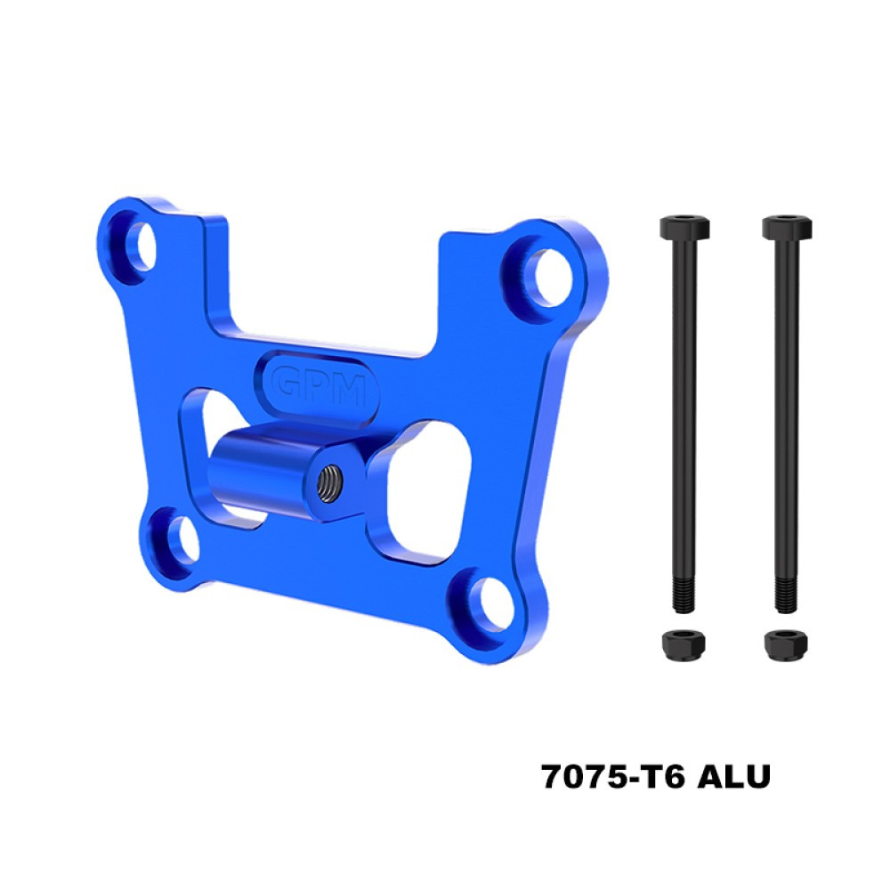 Alloy Bulkhead Mount Reinforcement (Front) - Compatible w/ Traxxas
