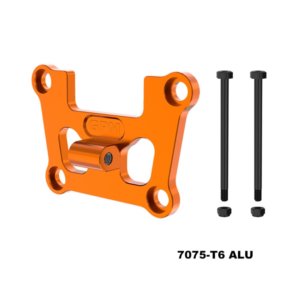 Alloy Bulkhead Mount Reinforcement (Front) - Compatible w/ Traxxas