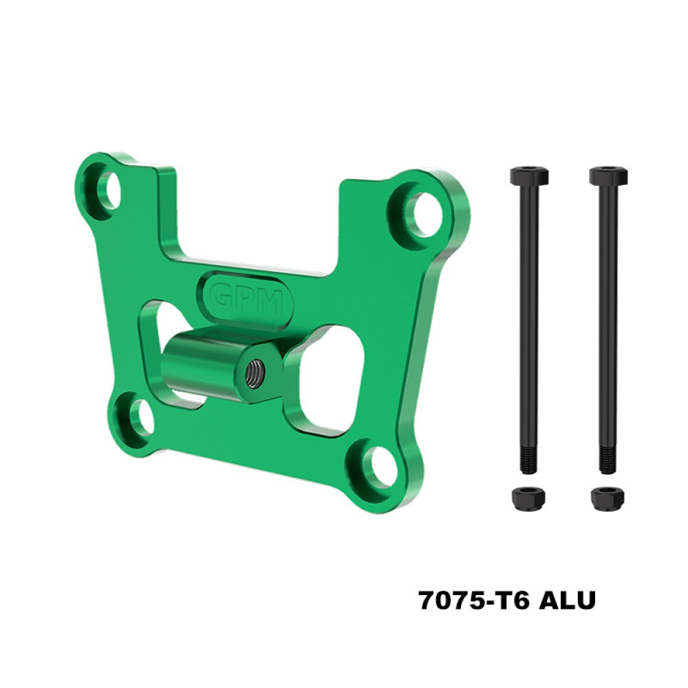 Alloy Bulkhead Mount Reinforcement (Front) - Compatible w/ Traxxas