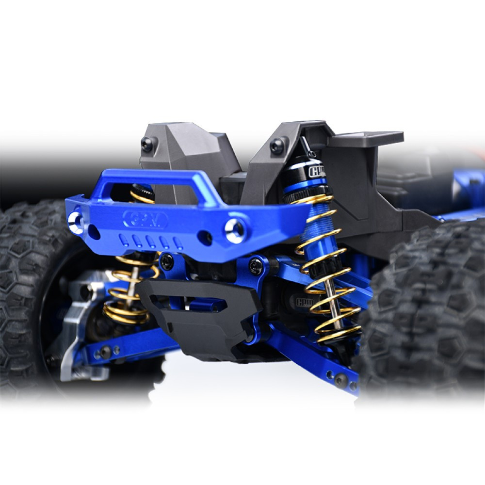 Alloy Bulkhead Mount Reinforcement (Front) - Compatible w/ Traxxas