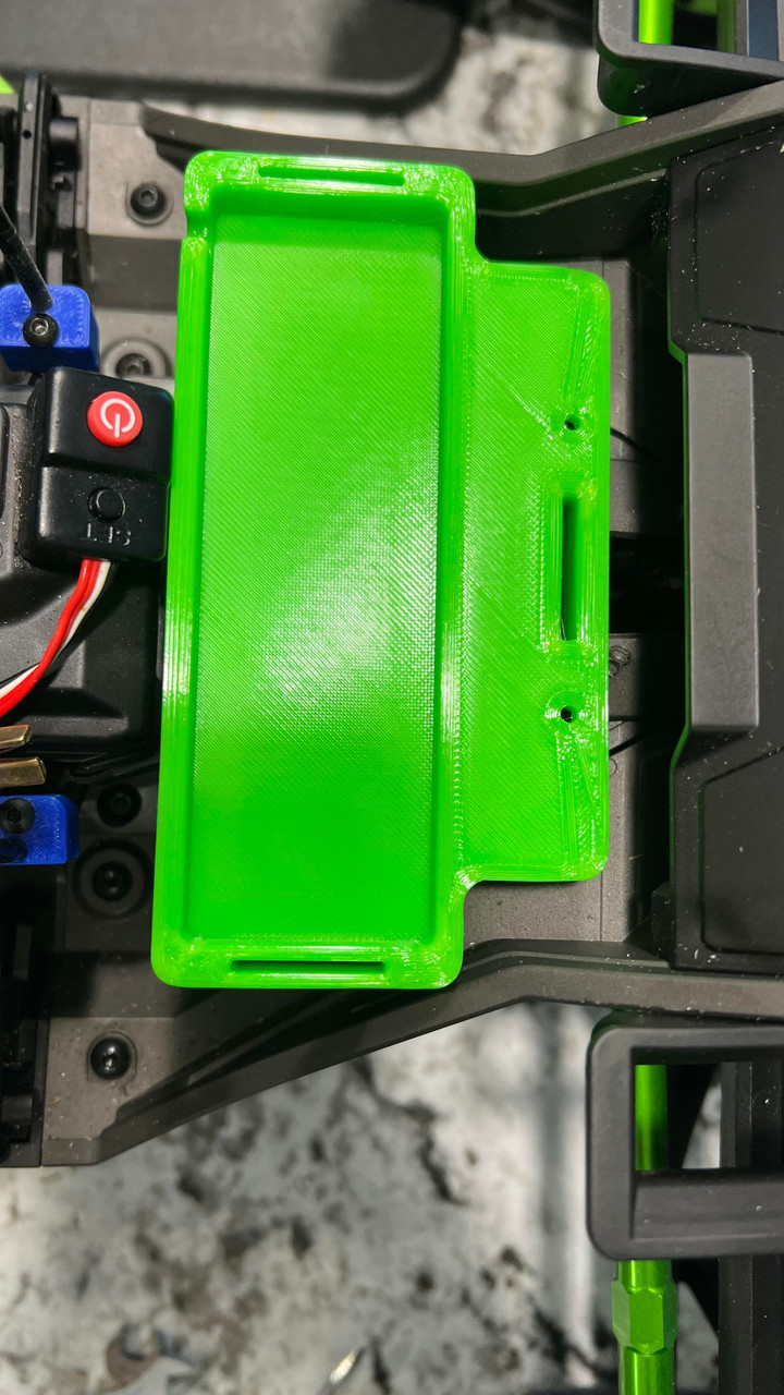 Auxiliary Fan Battery Tray / Mount - Compatible w/ X-Maxx & XRT