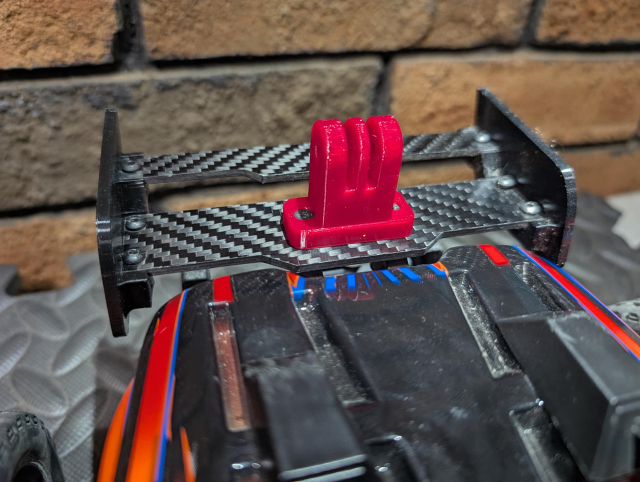 Go Pro Wing Mount Compatible w/ Traxxas Mini XRT