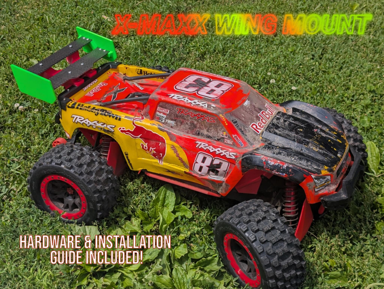 Wing Mount - Compatible w/ Traxxas X-MAXX Wing Mount - Compatible w/ Traxxas X-MAXX