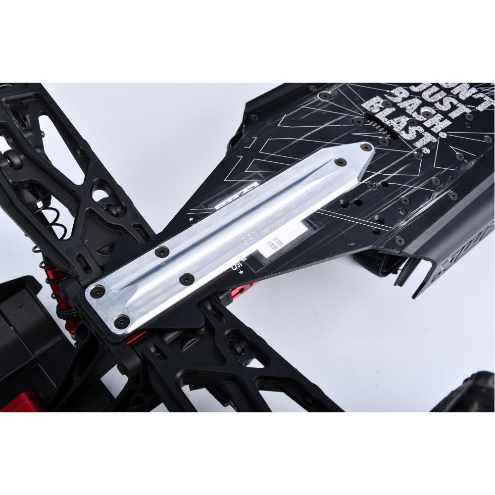 Rear Chassis Skid Plate Brace - Compatible w/ Arrma Kraton 6S