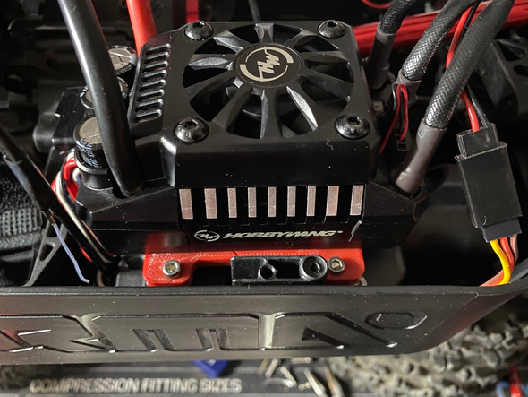 ESC Mount (Max5/Max6) - Compatible w/ Arrma Kraton 8s
