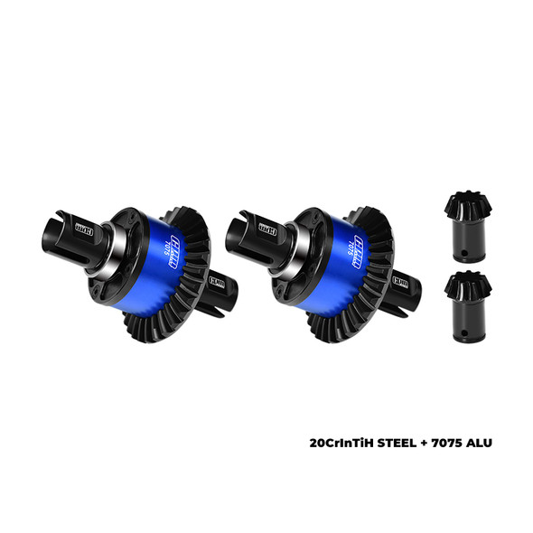 Front/Rear Complete Diff Set - 30/9T ( No Diffs Oil ) - Compatible w/ Arrma 1/5