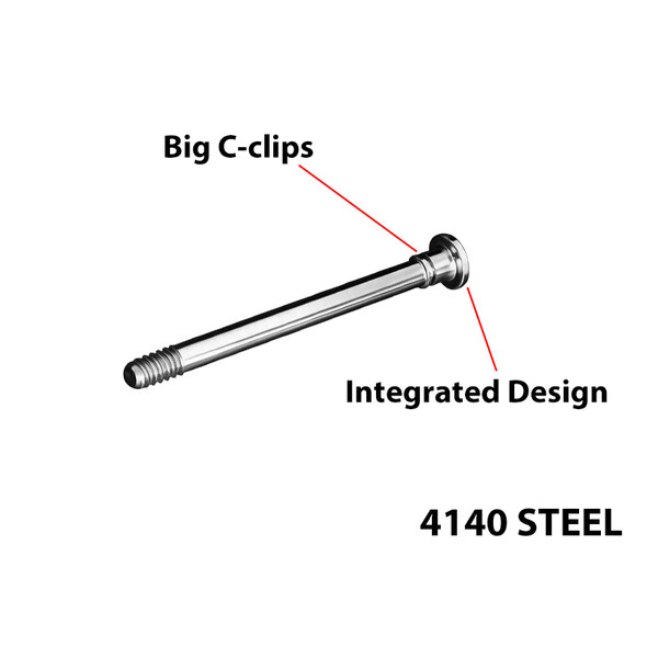Shock Shafts (Steel) - Compatible w/ Arrma Mini Kraton