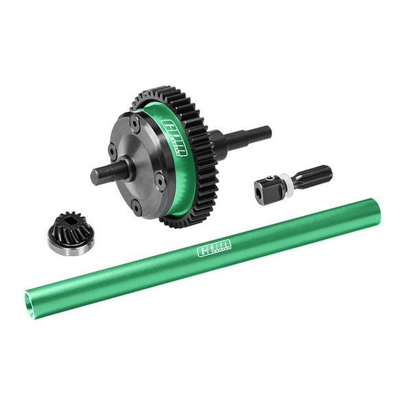 Complete Center Diff + Driveshaft( No Diffs Oil ) - Compatible w/ Traxxas Mini's