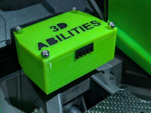 Receiver Box Relocation - Compatible w/ Traxxas X-Maxx & XRT