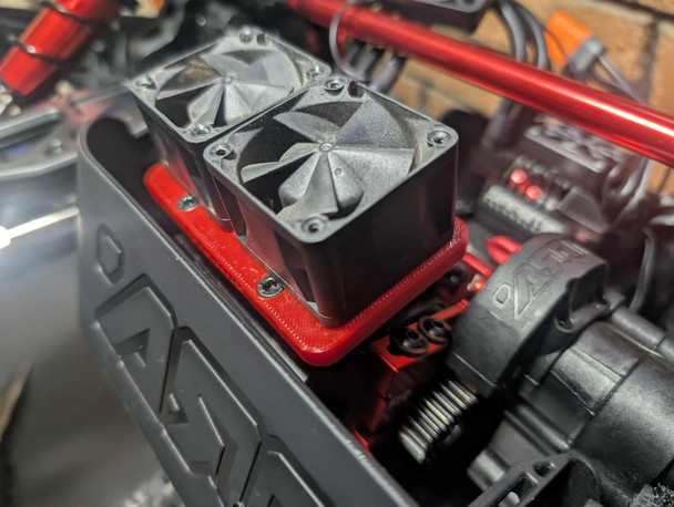50mm to 2x40mm Fan Adapter (56mm Motors) 50mm to 2x40mm Fan Adapter (56mm Motors)