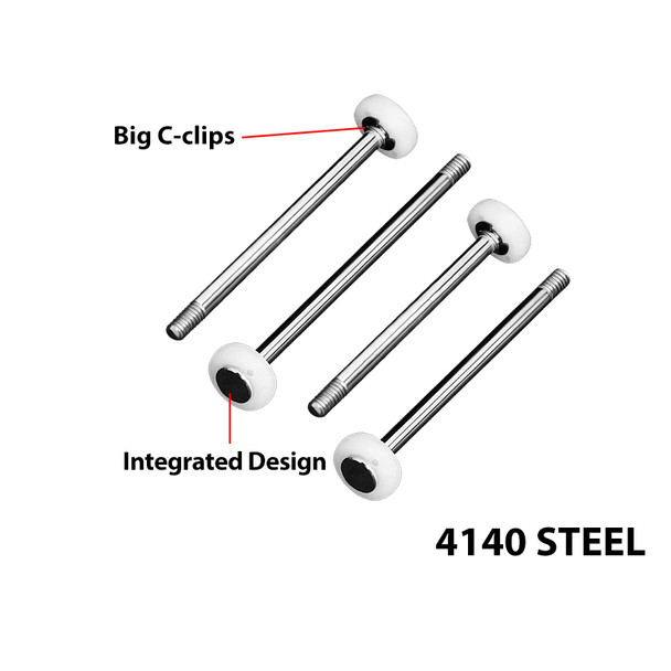 Shock Shafts (Steel) - Compatible w/ Arrma Mini Kraton
