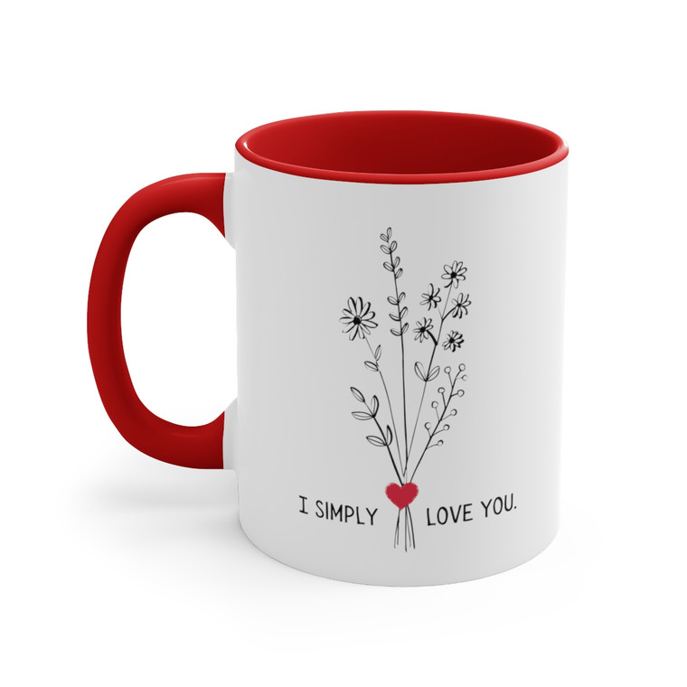 I Simply Love You Coffee Mug, 11oz