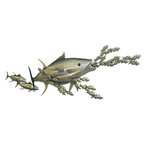 Tuna Attack Metal Wall Art - MM205