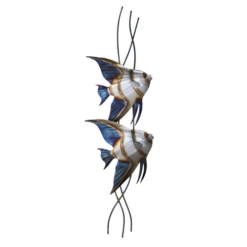 Angel Fish Pair Vertical Facing Right CO148RB Angel Fish Pair Vertical Facing Right CO148RB