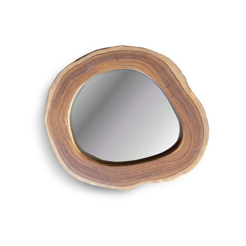 Teak Mirror Small MMG123