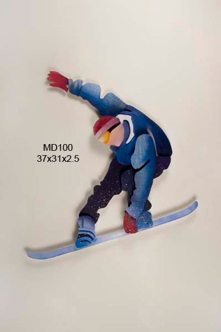 Snowboarder Wall Art