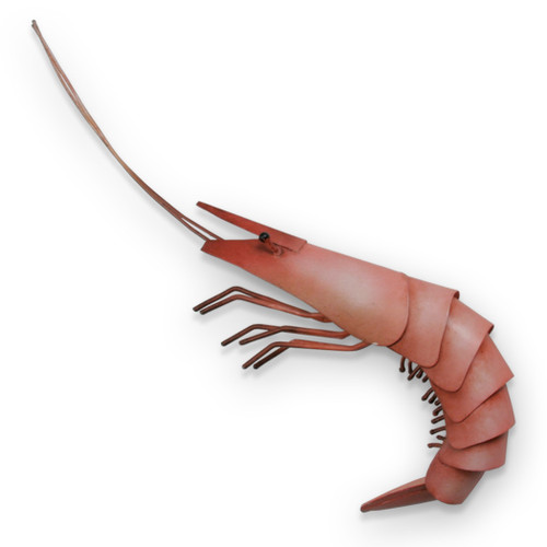 Shrimp Metal Wall Art CA725