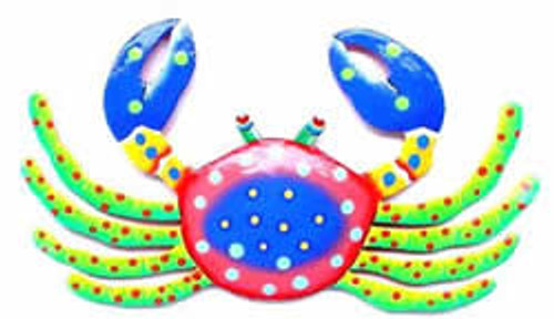 Funky Crab Haitian Metal Wall Art