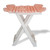 Crab Table Folding Coral B139C