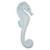 Seahorse with Head Down Aqua CW482A