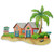 Paradise Bungalows Island Wall Art CA700