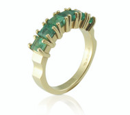 Bespoke Commission - Emerald eternity ring